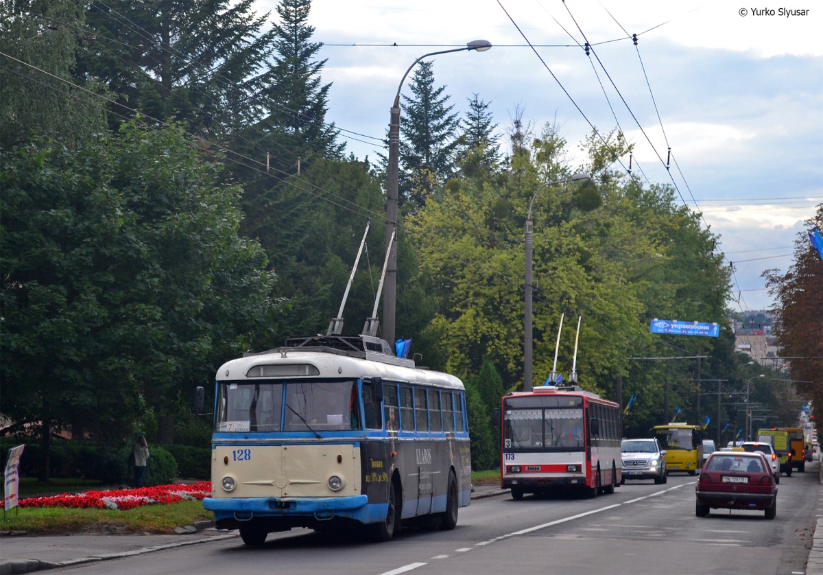 Rivne, Škoda 9TrHT28 # 128