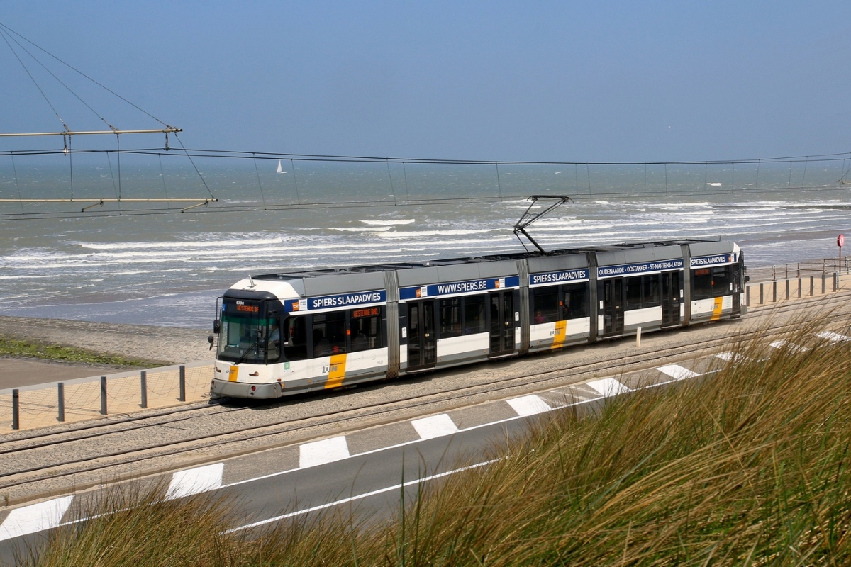 Береговой трамвай, Siemens MGT6-2B № 6338; Береговой трамвай — Трамваи из Гента на линии Берегового трамвая