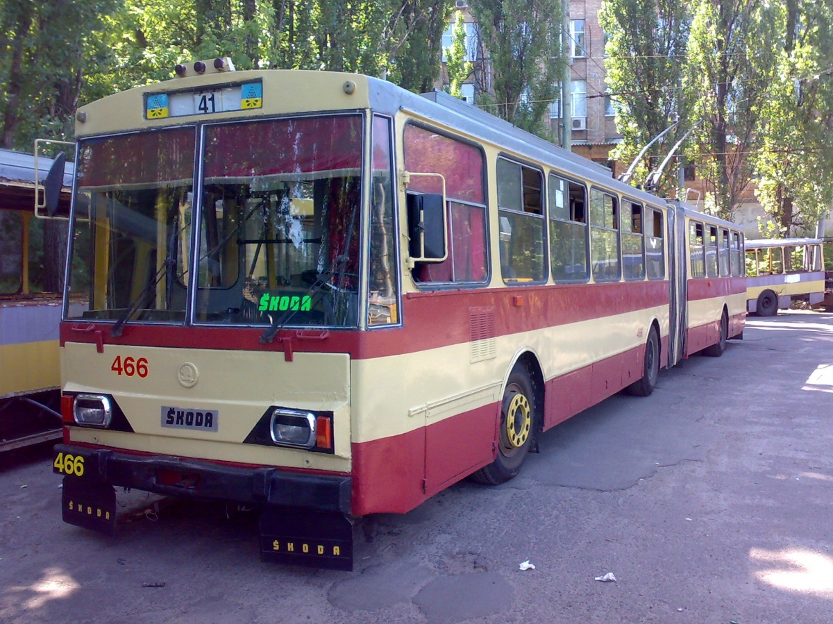 Kyjiw, Škoda 15Tr02/6 Nr. 466; Kyjiw — Trolleybus depots: 2