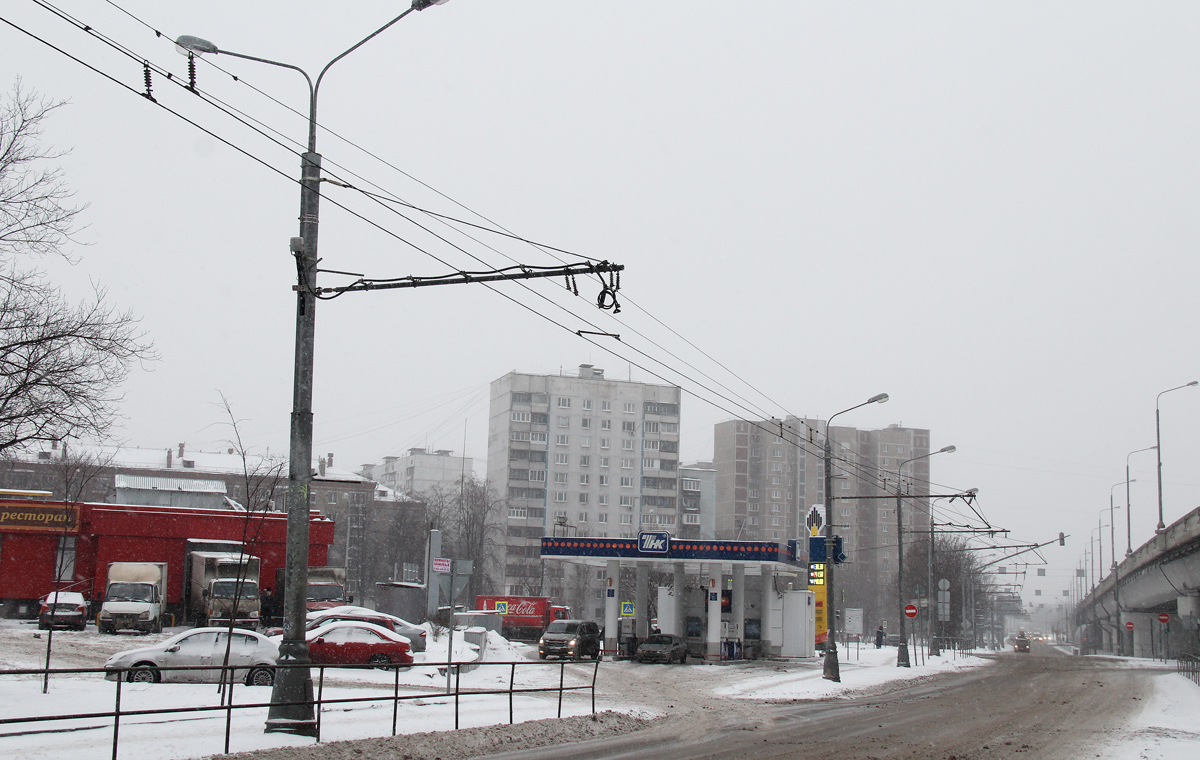 Moskwa — Closed trolleybus lines; Moskwa — Trolleybus lines: South-Eastern Administrative District