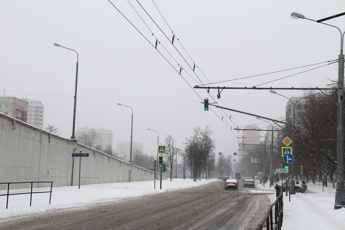 Moscou — Closed trolleybus lines; Moscou — Trolleybus lines: South-Eastern Administrative District