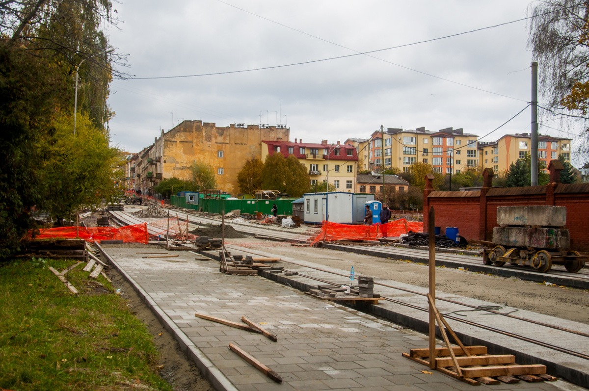 Lviv — Tracks reconstruction: Mechnikova str. [14.12.2015-18.09.2017]; Lviv — Tram lines and infrastructure