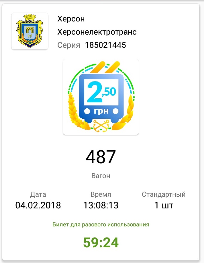 Kherson — Tickets