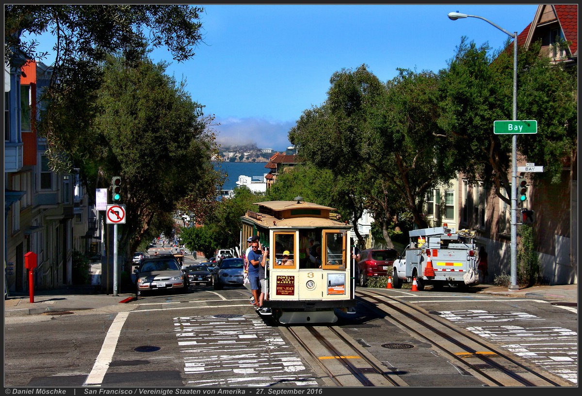 San Francisco Bay Area, Carter cable car č. 3