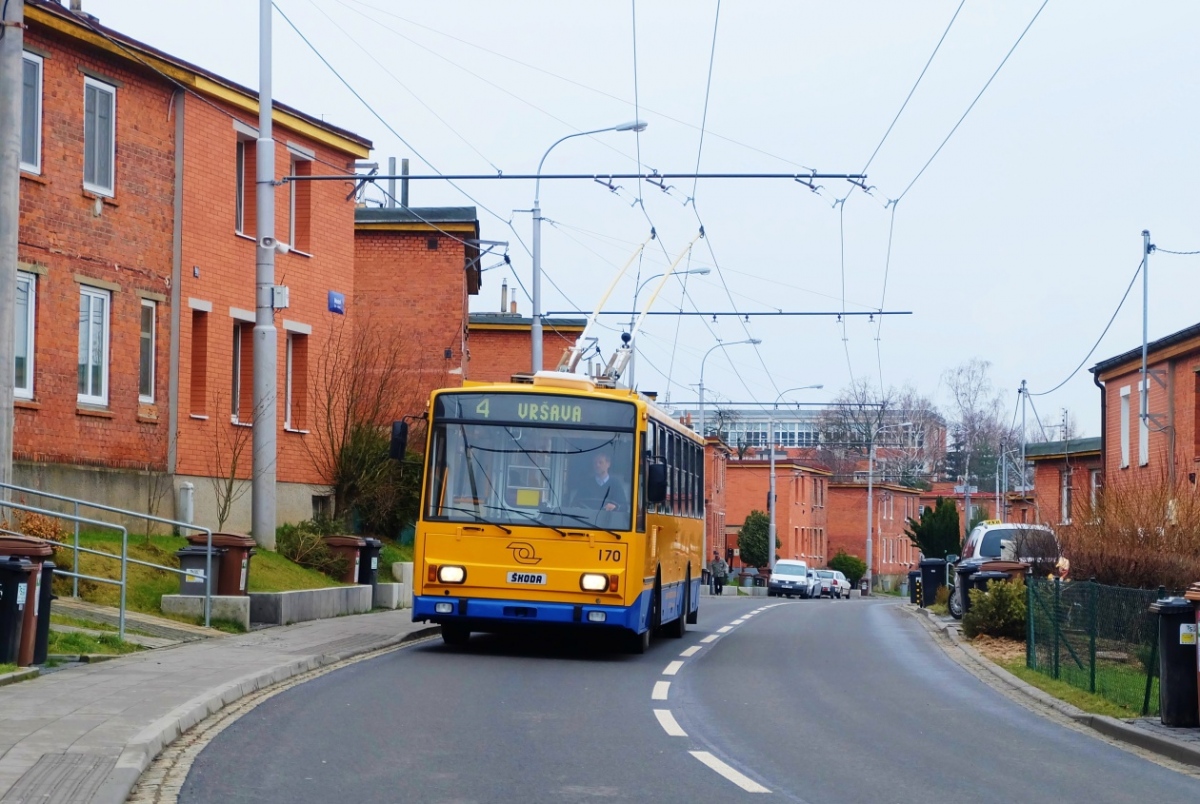 Zlín, Škoda 14Tr17/6M № 170