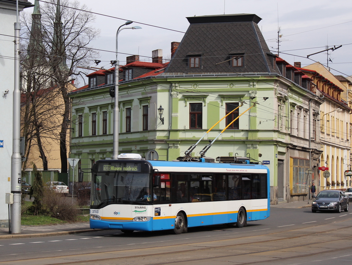 Ostrava, Solaris Trollino II 12 AC nr. 3703