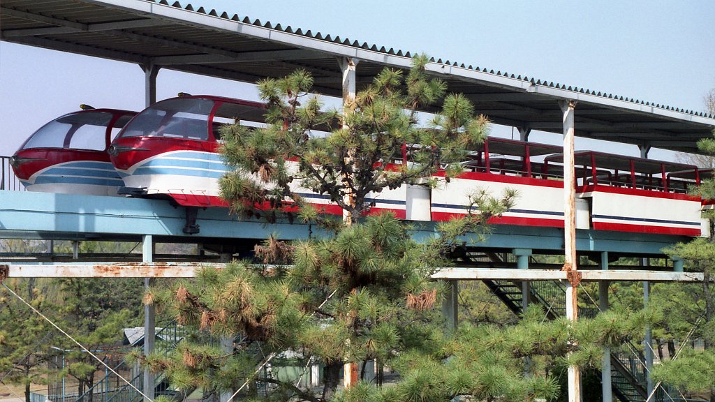 Pyongyang, Kim Jong-Thae Electric Locomotive Works № 1; Pyongyang, Kim Jong-Thae Electric Locomotive Works № 2; Pyongyang — Monorail