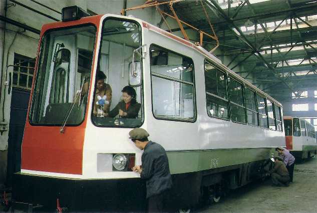 Phenjan, Prototype 7.17 — б/н; Phenjan — Historical photos — Tramway and Trolleybus (1991+)