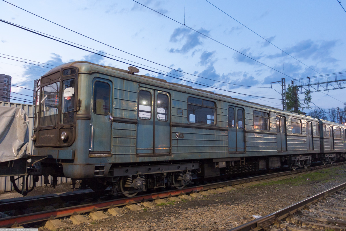 Mytishchi, 81-717.2 № 343; Mytishchi — Metro cars of Budapest