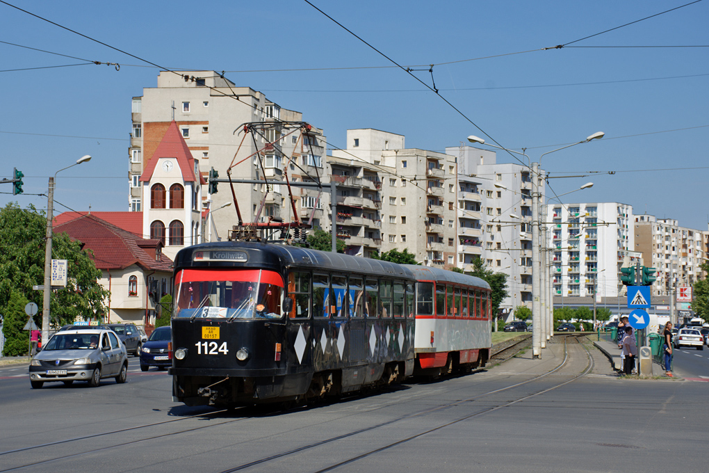 Арад, Tatra T4D № 1124