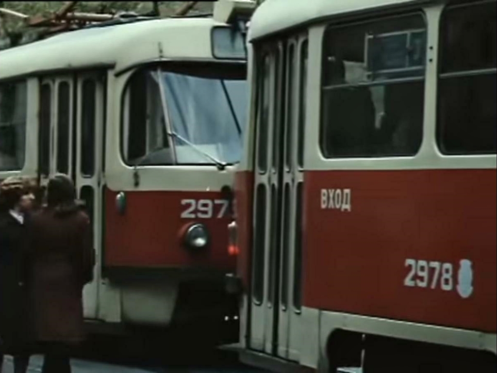 Odesa, Tatra T3SU № 2979; Odesa, Tatra T3SU № 2978; Odesa — Old Photos: Tramway