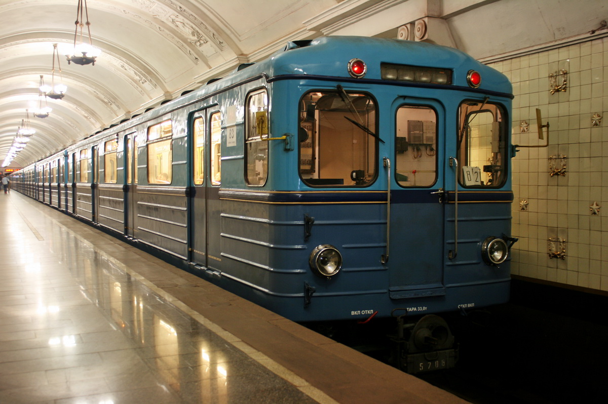 Москва, Еж3 № 5706; Москва — Парад поездов к 83-летию Московского метрополитена 12 — 13 мая 2018