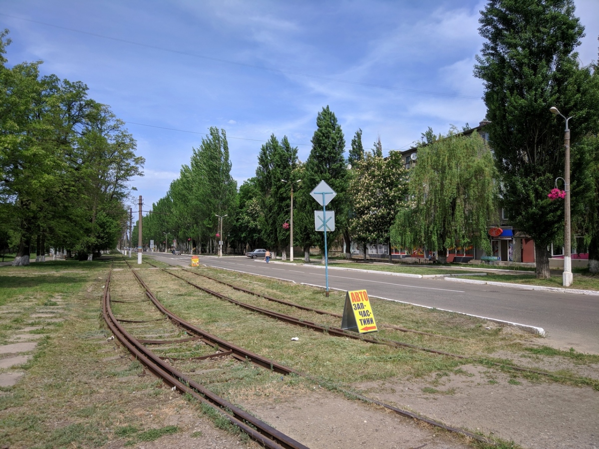 Авдіївка — Закрита лінія, "Авдіївка-Промзона АКХЗ"; Авдіївка — Трамвайні лінії та інфраструктура