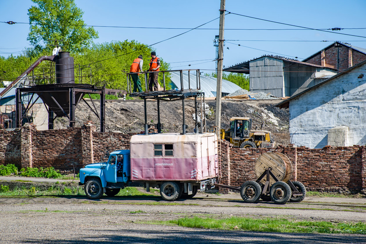Öskemen — Technical Support Vehicles; Öskemen — Tramway lines and infrastructure
