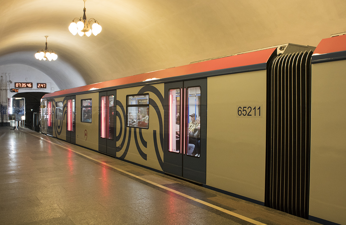 Moscow, 81-765 “Moskva” (MVM) № 65211; Moscow — Parade to the 83rd anniversary of the Moscow metro on 12/05/2018 — 13/05/2018