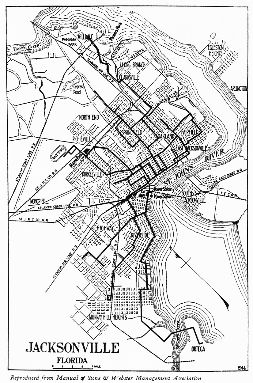 Jacksonville, FL — Maps and Plans