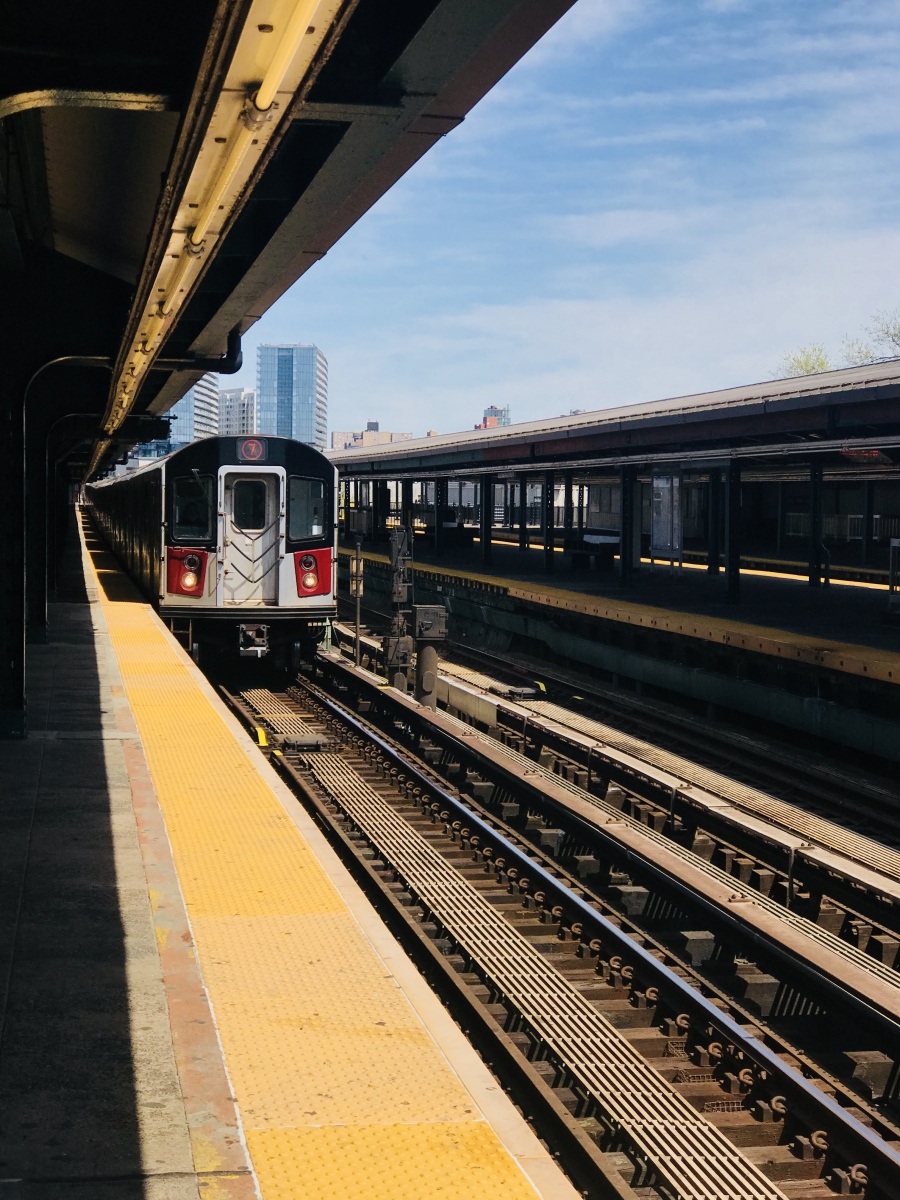 New York City — Subway and Elevated — Lines and Stations