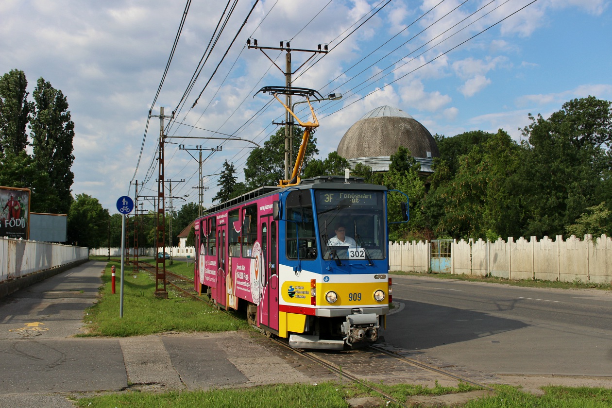 Szeged, Tatra T6A2 № 909