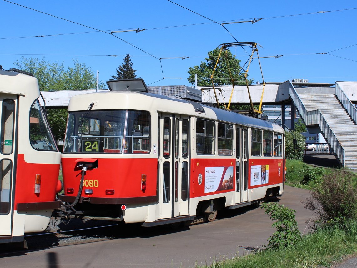 Praha, Tatra T3M2-DVC č. 8080