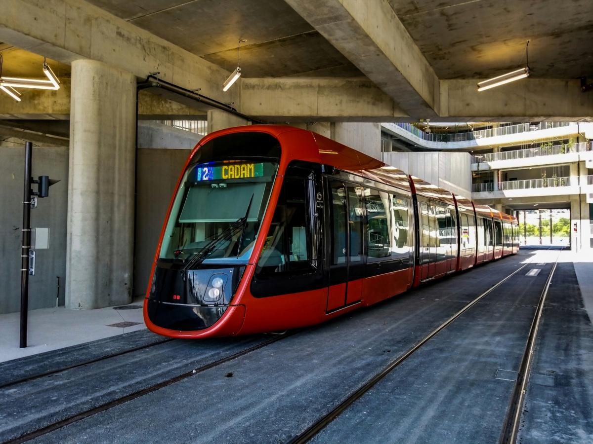 Nice, Alstom Citadis 405 Nr. 038