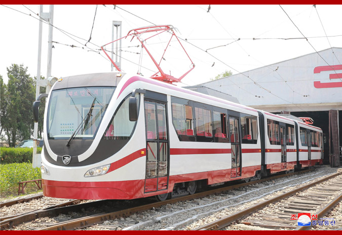 Pyongyang, Tatra KT8D5K "Thongil-181" № 1003; Pyongyang — Tram depot