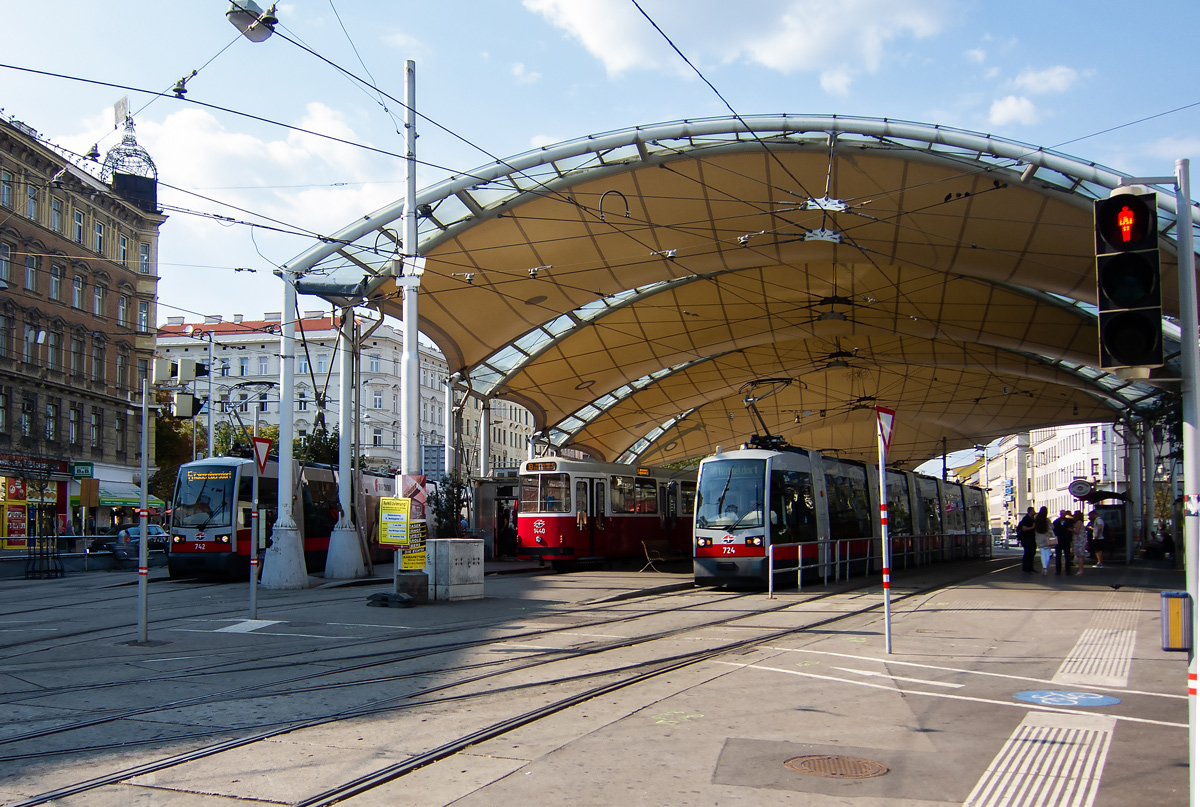 Viena — Tram lines
