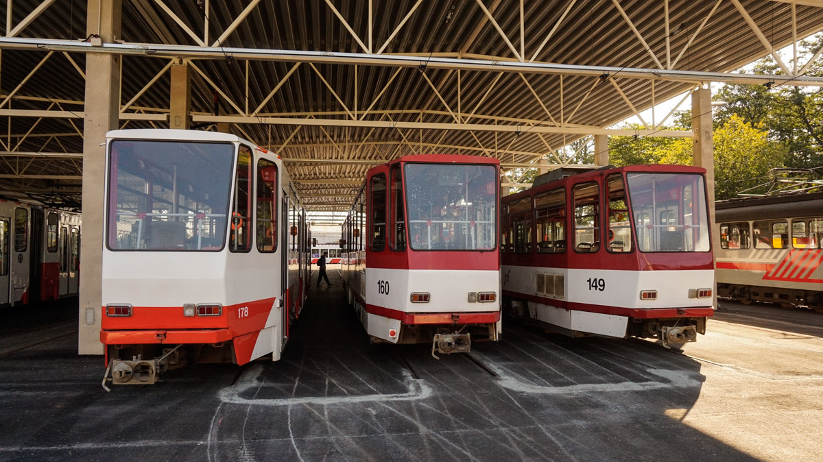 Tallinn, Tatra KT4D Nr 178; Tallinn, Tatra KT4D Nr 160