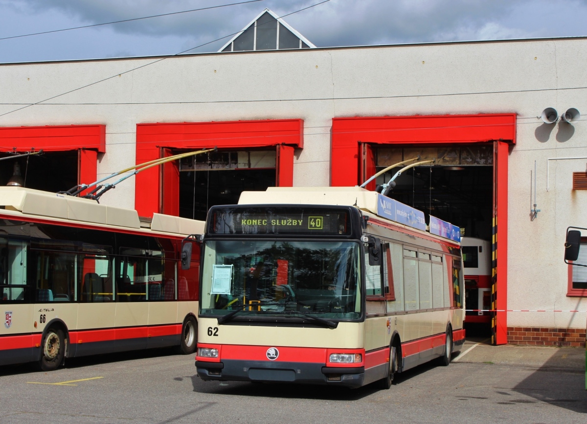 Йиглава, Škoda 24Tr Irisbus Citybus № 62; Йиглава — Юбилей: 70 лет троллейбусу в Йиглаве (22.09.2018)