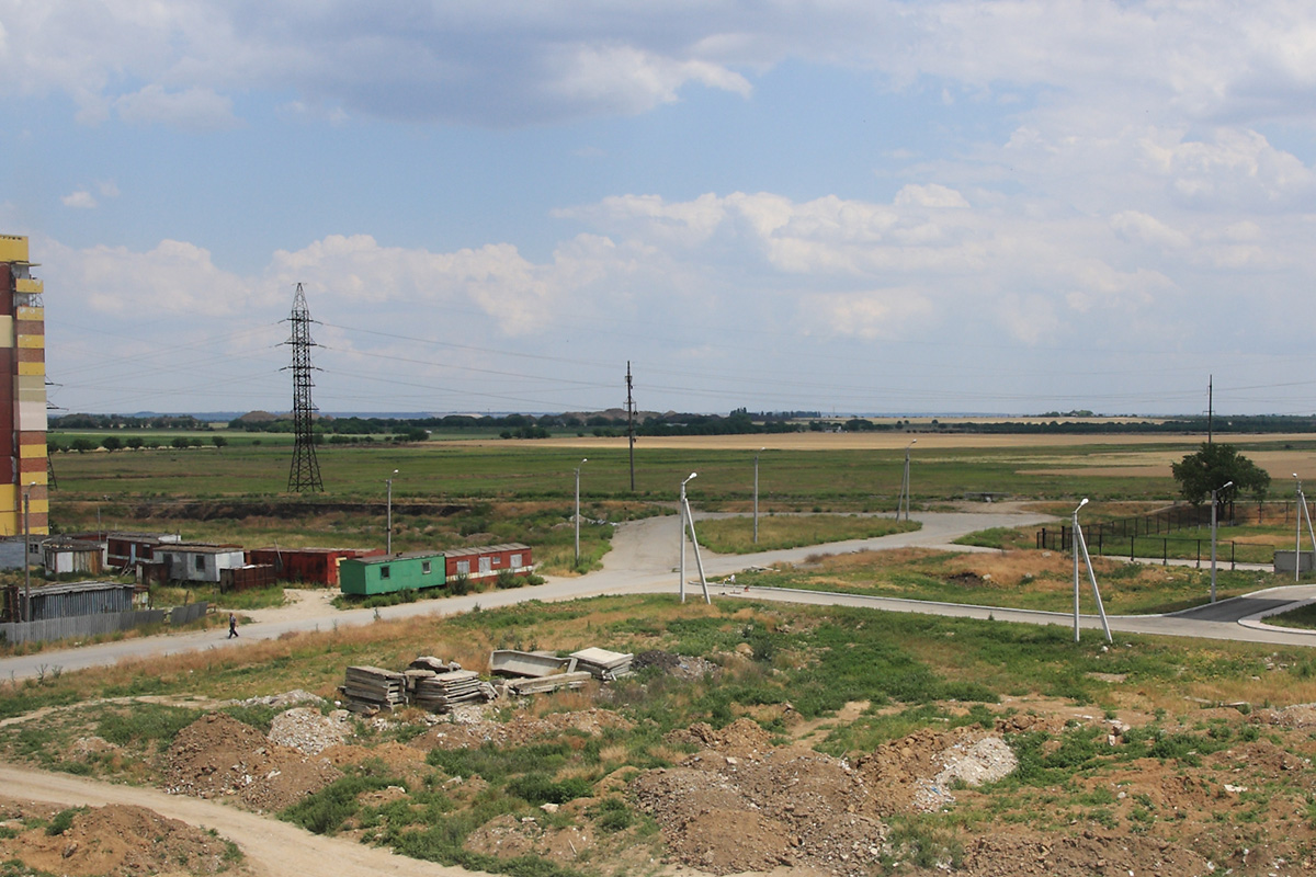 Tiraspol — Construction of a line along Yunosti Street; Tiraspol — Terminal stations and the reversal rings