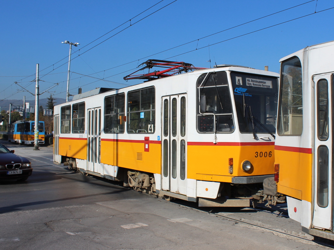 София, Tatra T6A2B № 3006