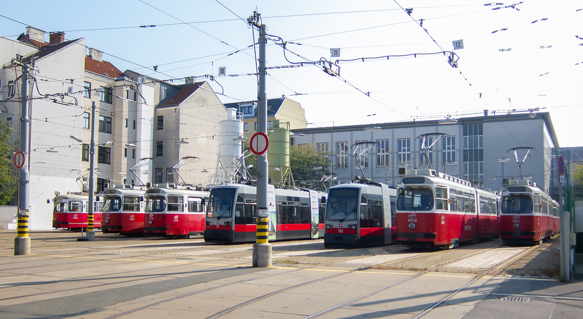 Vídeň — Tram lines
