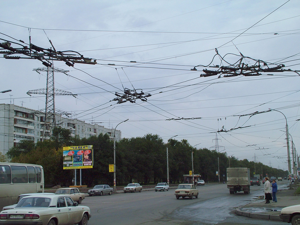 Krasnojarska — Energy management; Krasnojarska — Trolleybus Lines and Infrastructure