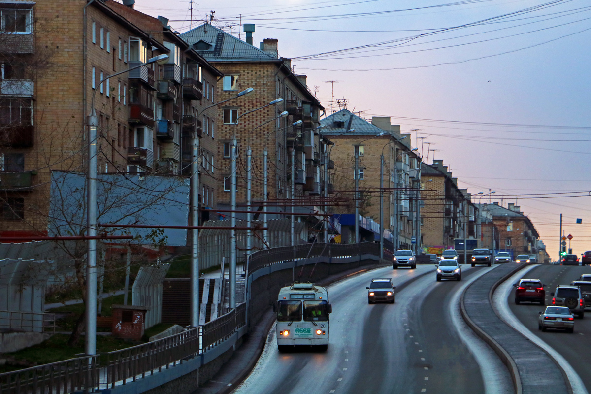 Krasnojarsk — Trolleybus Lines and Infrastructure
