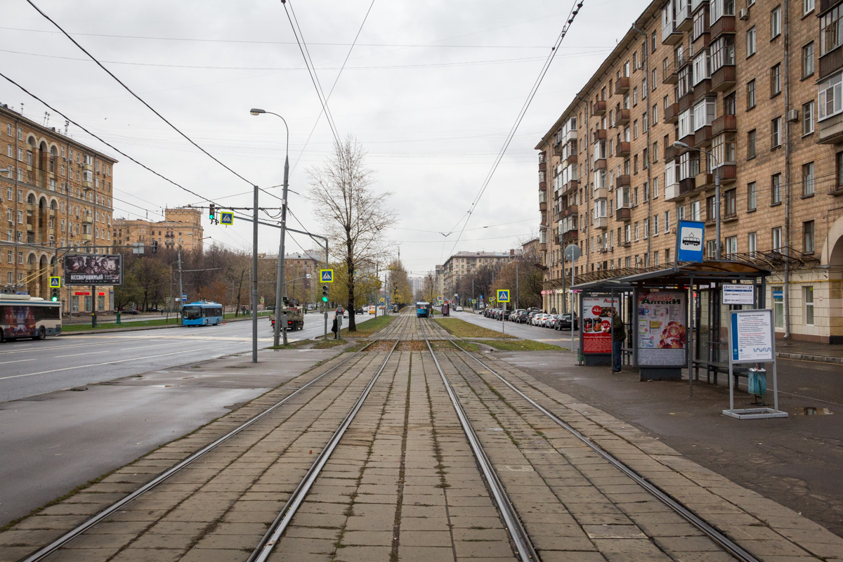 Moskva — Tram lines: South-Western Administrative District