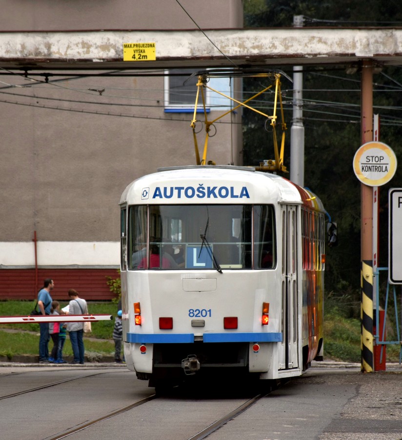 Ostrawa, Tatra T3 Nr 8201; Ostrawa — Ostrava public transport workers' day 2018