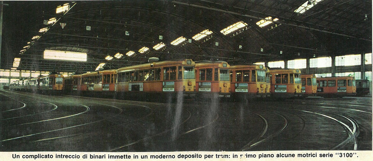Turin, GTT(ATM) series 3100 Nr. 3114; Turin, GTT(ATM) series 3100 Nr. 3256; Turin — Old photos