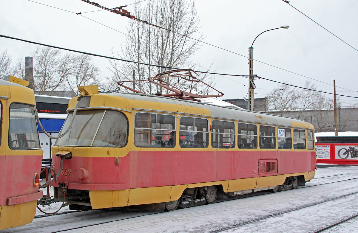 Екатеринбург, Tatra T3SU № 652