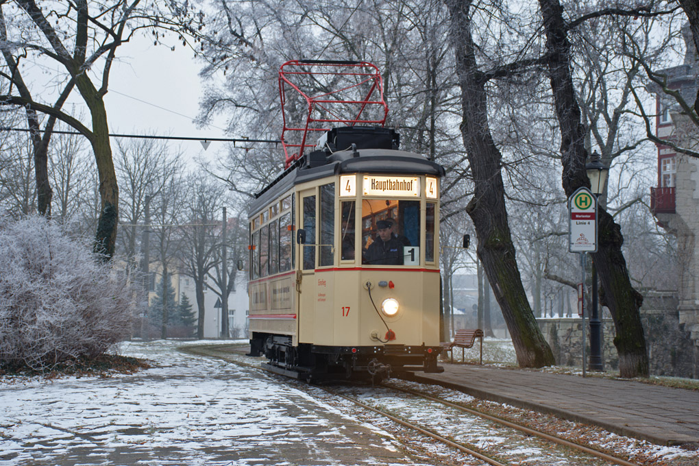 Naumburg, Lindner/SSW 2-axle motor car Nr 17