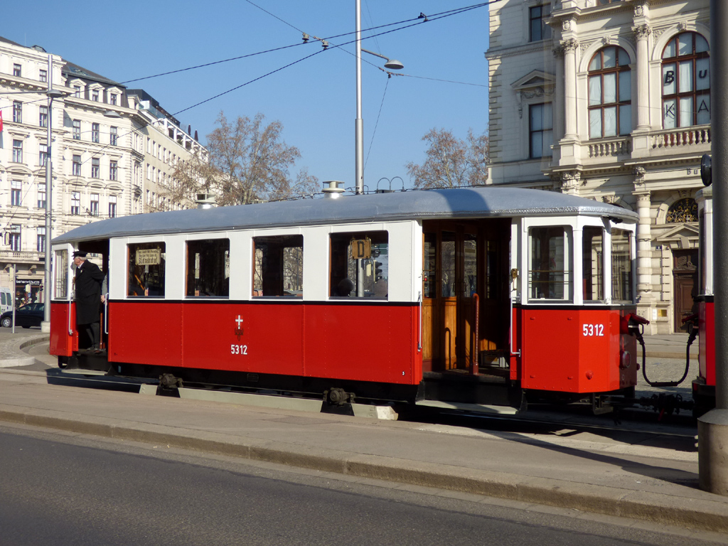 Вена, Simmering Type  m3 № 5312; Вена — 251. поездка VEF — 17.02.2019.