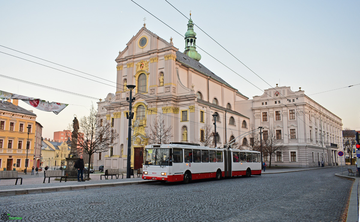 Troppau, Škoda 15Tr11/7 Nr. 81; Troppau — 35 years in service — Bid farewell to trolleybuses 14Tr(M) / 35 let s Vami — symbolické rozlouceni s trolejbusy 14Tr(M)