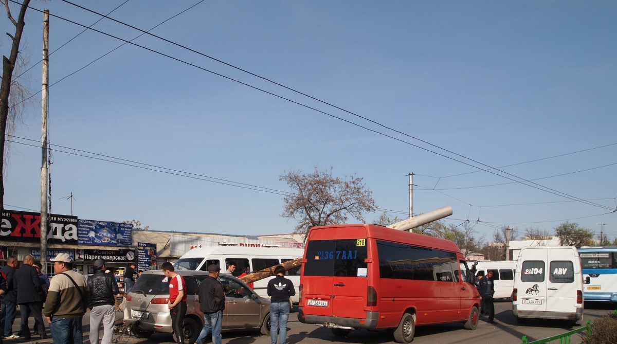 Biskek — Incidents involving trolleybus