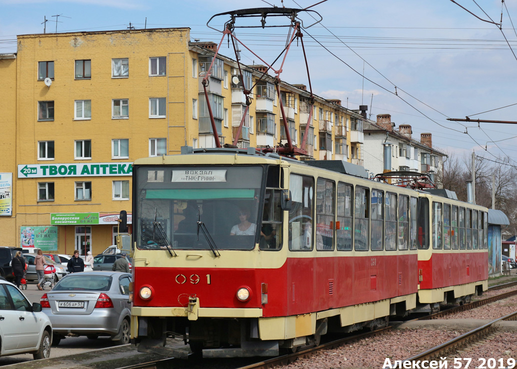 Орёл, Tatra T6B5SU № 091