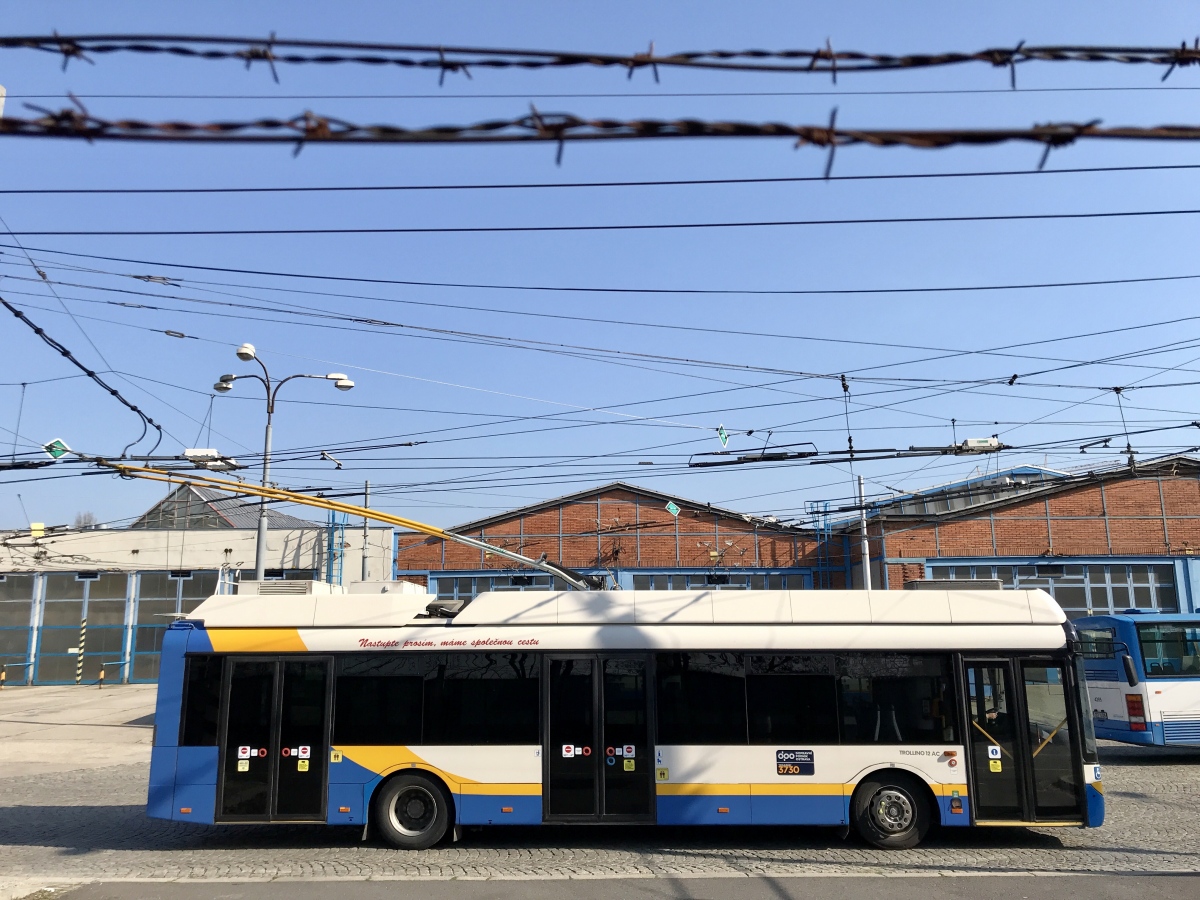 Острава, Solaris Trollino II 12 AC № 3730