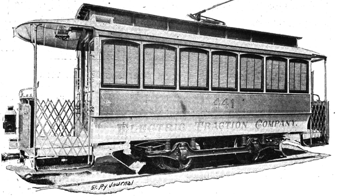 Philadelphie, Jackson & Sharp 2-axle motor car N°. 441