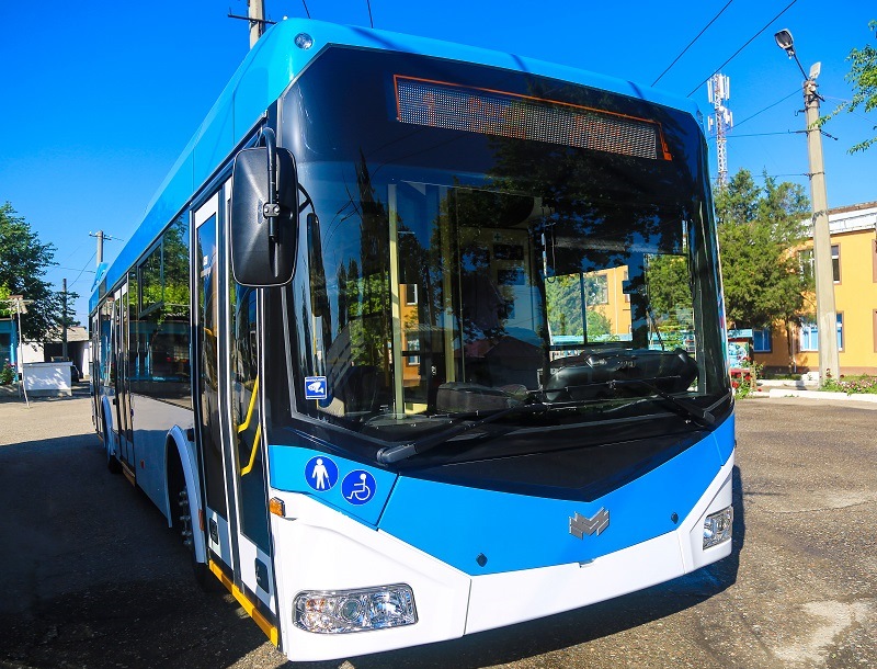 Dushanbe — New trolleybuses