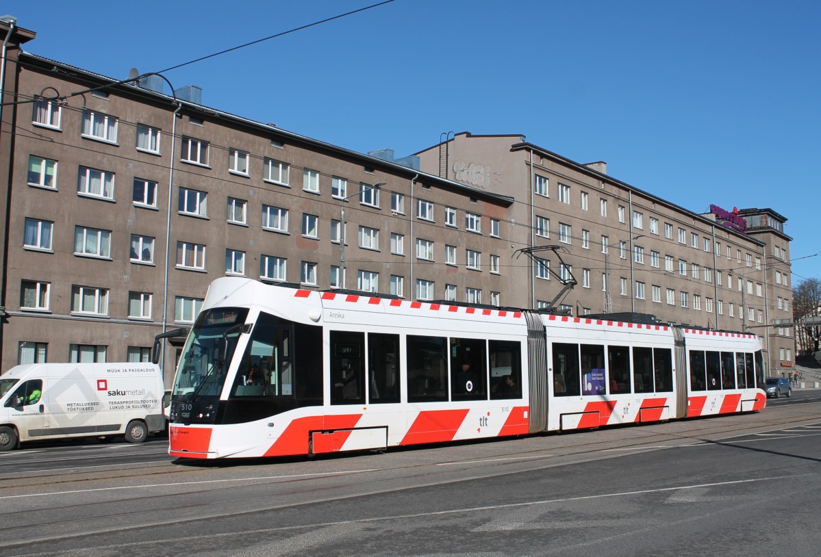 Таллин, CAF Urbos AXL № 510