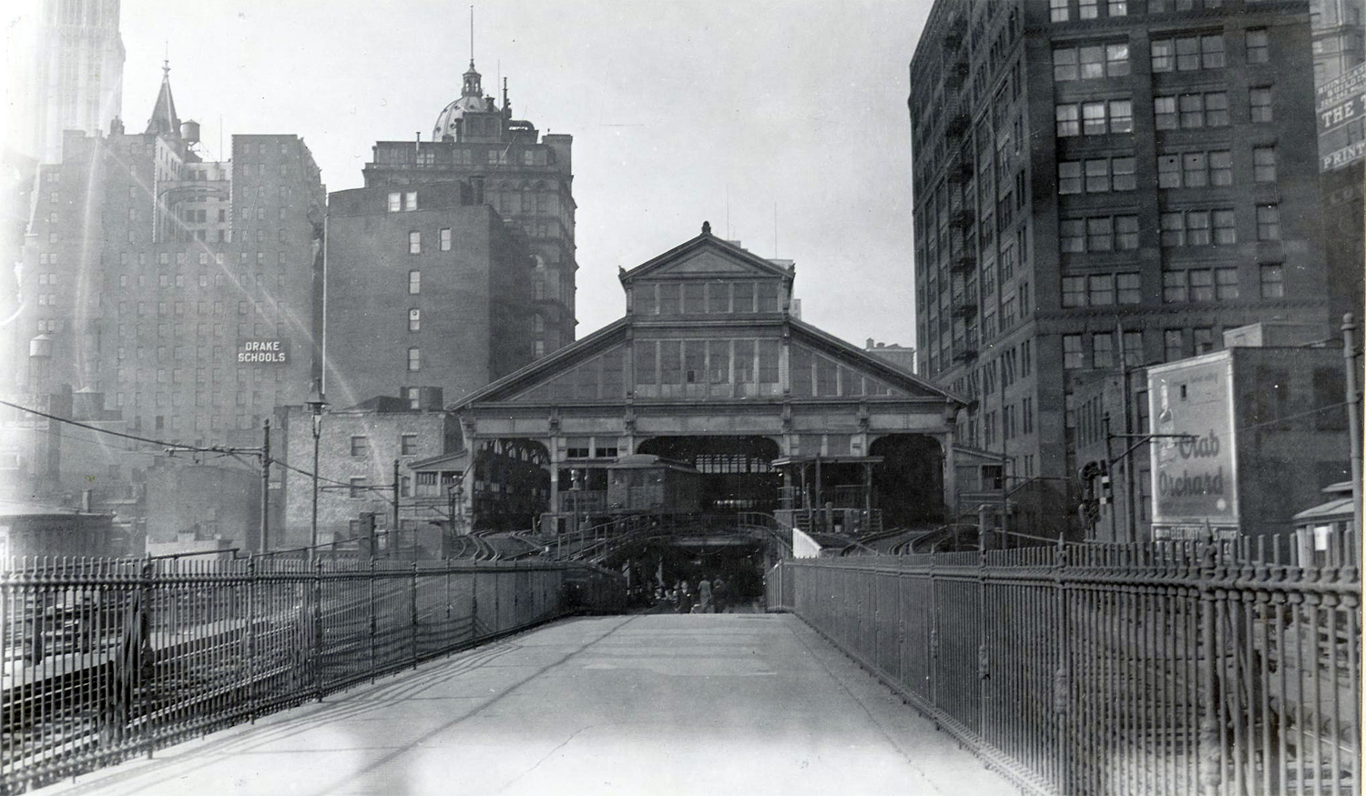 Нью-Йорк — Исторические фотографии — метрополитен; Нью-Йорк — Метрополитен — Линии и станции