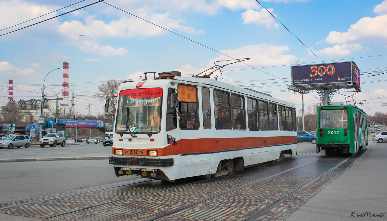 Новосибирск, 71-134К (ЛМ-99КЭ) № 2182