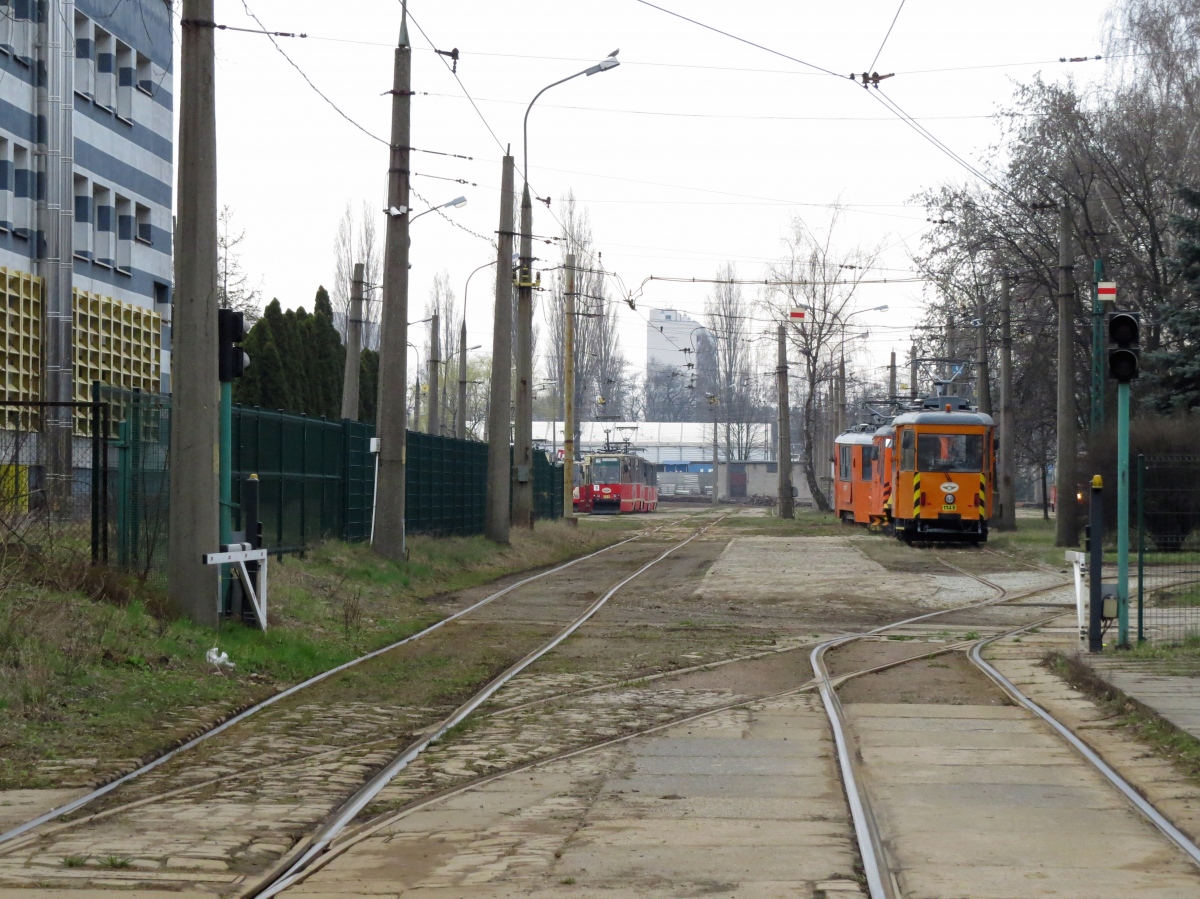 Силезские трамваи, Konstal N № 114R; Силезские трамваи — Трамвайные линии и инфраструктура