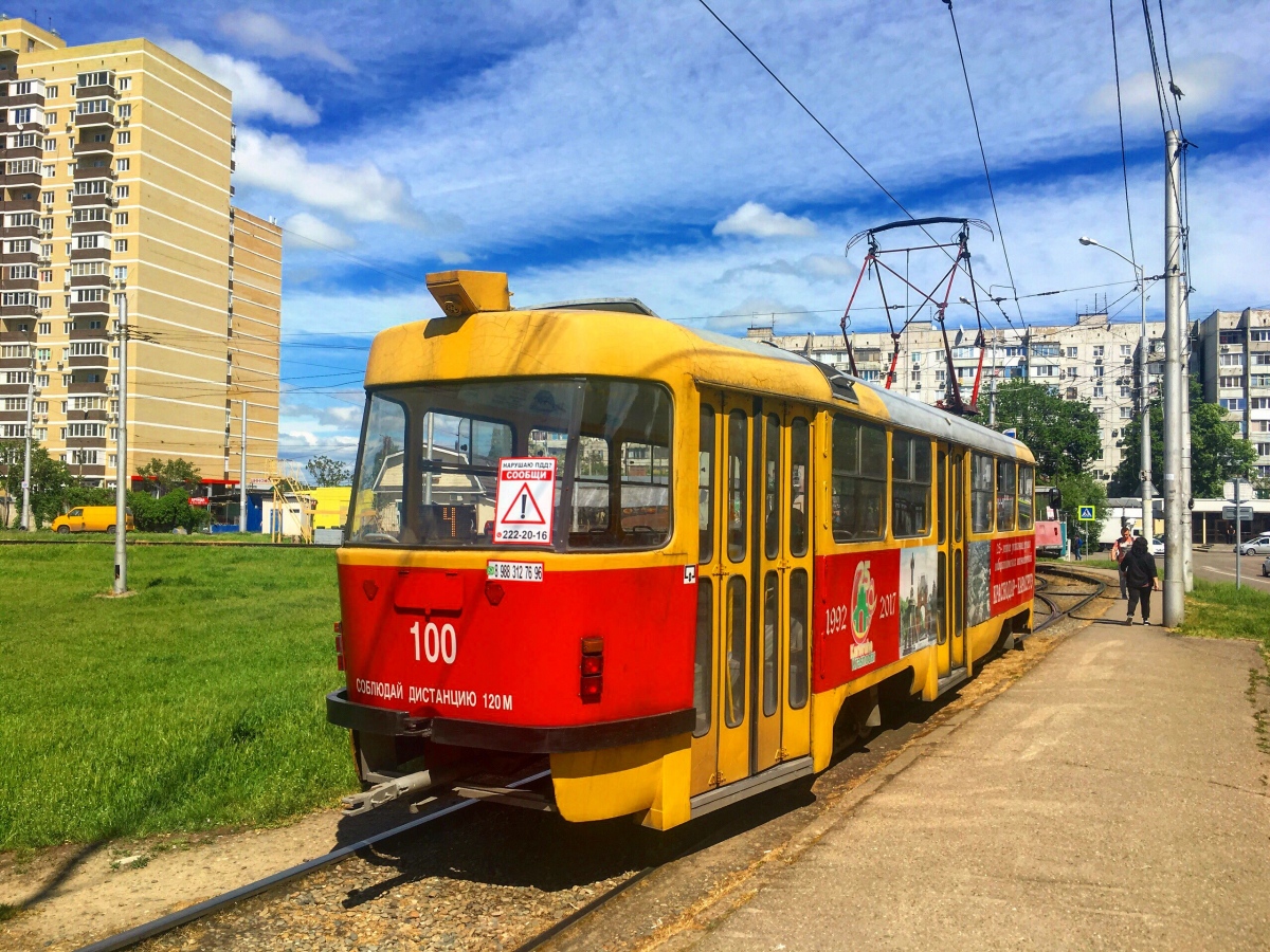 Краснодар, Tatra T3SU № 100